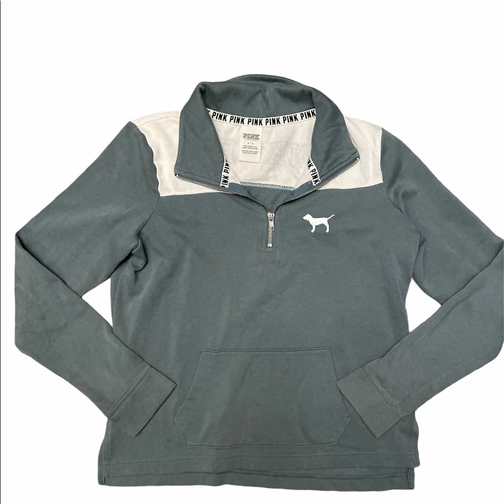 Small PINK 1/4 zip